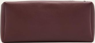 The Row Compact Clutch Bag in Nappa Leather