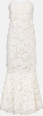 SIMKHAI Abito midi Valetta in pizzo