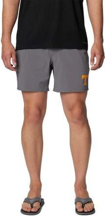Columbia Mens Columbia Gray Tennessee Volunteers PFG Terminal Roamer Omni-Shade Stretch Shorts at Nordstrom, Size Xx-Large