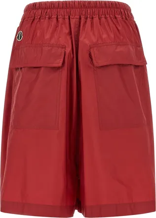 Rick Owens Womens Multicolor Polyester Bermuda Shorts