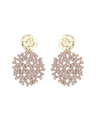 Eyecandy LA Eye Candy La Nicole Seed Bead Drop Earrings
