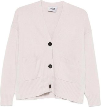 Alpha Studio Wool And Cashmere Blend Cardigan
