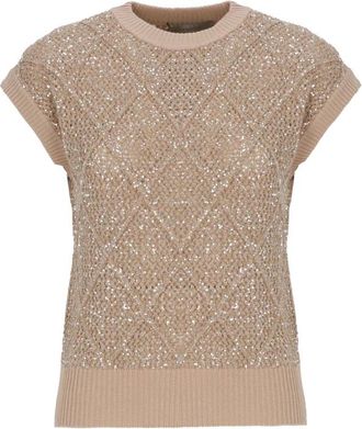 D.exterior Donna, Maglie, Beige, S, new