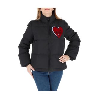 Love Moschino Jacket - Dames - Winterjassen - Zwart - M - Polyester - Jassen