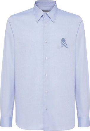 Philipp Plein cotton shirt - Blue