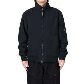C.P. Company C.p. Company - Lens-detail Zip-Up Jas - Heren - Sweatshirts & Hoodies - Zwart - Maat: L Poliester