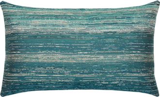 Elaine Smith Textured Indoor & Outdoor Woven Accent Pillow in Lagoon at Nordstrom, Size 12X20