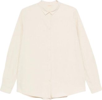 Apuntob Shirts - Dames - Overhemden - Beige - S - Overhemden