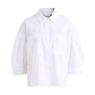 Max Mara Shirts, female, White, Size: XS Poplin Shirt