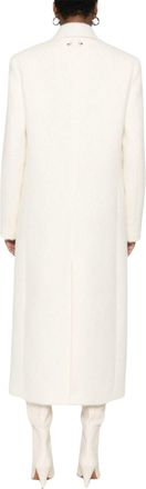 Patrizia Pepe Long Coat With Revers Collar