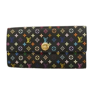 Louis Vuitton Pre-owned Wallets, female, Multicolor, Size: ONE SIZE Pre-owned Long wallet (bi-fold)