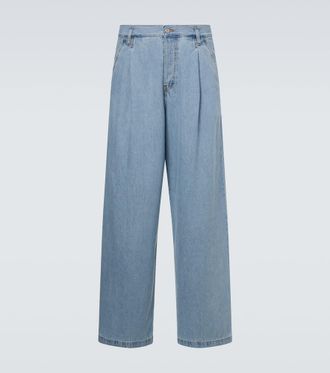 Dries Van Noten Penning high-rise wide-leg jeans