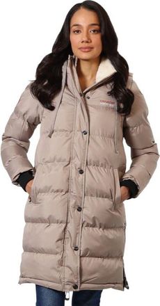 Canada Weather Gear Womens Long Heavyweight 2 in 1 Puffer Jacket and Vest in Blush at Nordstrom, Size X-Large