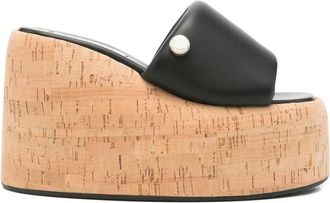 The Attico Open-toe Padded Sandals