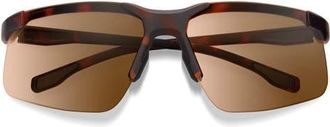 Smith Cipher 74mm Sunglasses in Matte Tortoise /Brown at Nordstrom