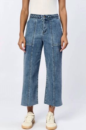 Dear John Denim Aubrey Wide Leg Jeans In Maryland