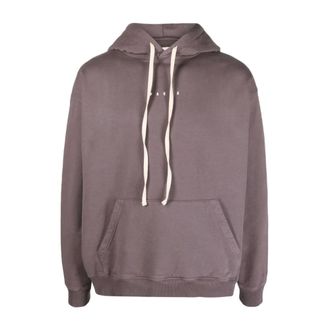 Paura Hoodies & sweatvesten, Heren, Paars, M, Katoen, Santi Hoodie Basic
