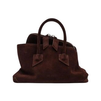 The Attico La Passeggiata Top Handle Bag - Bags - Mujer - Marr&oacute;n - ONE SIZE