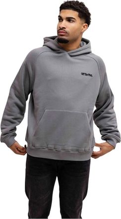 Off the Pitch Hoodies & sweatvesten, Heren, Grijs, 2Xl, Katoen, Wardrobe Essentials Hood