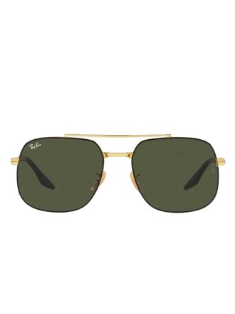 Ray-Ban Zonnebril met piloten montuur - Goud