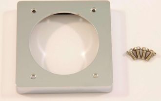Ideal Marco Distanciador Ids Archimodule Para Roseta 1 Agujero (83x83mm) Cromado