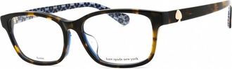 Kate Spade New York Ladies Blue Rectangular Eyeglass Frames KARIANEF