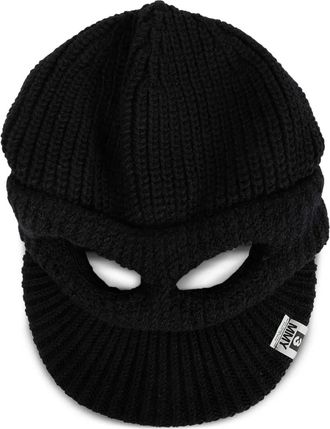 Miharayasuhiro Visor gebreide pet - Zwart