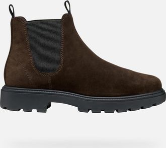 Geox Scarpe Spherica Ec7 Uomo Marrone Scuro