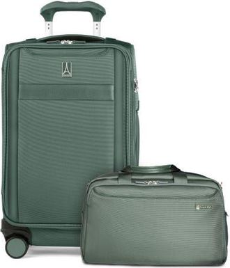Travelpro Versapack + Softside Carry On & Underseat Travel Tote Bag Luggage Set in Desert Sage at Nordstrom