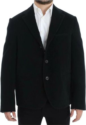 Dolce & Gabbana Blazers - Heren - Blazers - Zwart - M - Katoen - Jassen