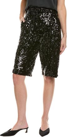 Sally Lapointe Sequin High-Waist Short