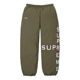 SUPREME FW26 Cross Track Pant Olive Green SUP-FW26-029-OLV