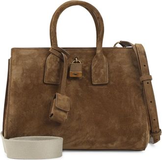 Saint Laurent Tassen, Dames, Bruin, ONE Size, Leer, Sac de Jour Handtas