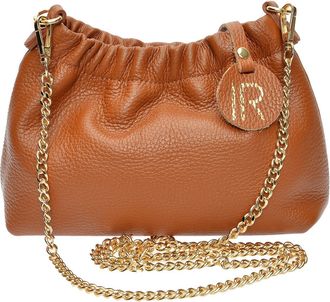 Isabella Rhea Bruine Leren Tas