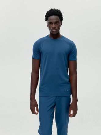 Born Living Yoga T-Shirt Otawa Sea Blue