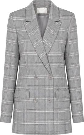 Mar De Margaritas Norah Blazer - Dames - Blazers - Grijs - M - Denim - Jassen