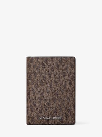 Michael Kors Hudson Signature Logo Bi-Fold Card Case