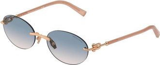 Tiffany & Co. Dames, Accessoires, Geel, Maat: 56 MM Polyamide