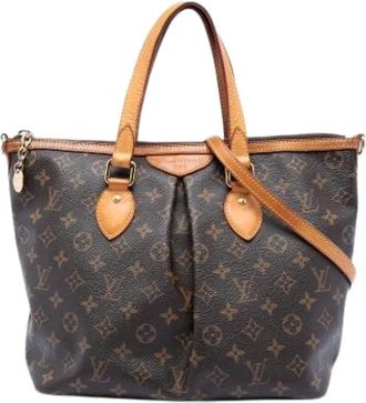 Louis Vuitton Pre-owned Handbags, female, Brown, Size: ONE SIZE Pre-owned Palermo PM