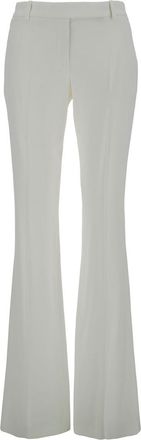 Alexander McQueen White Bootcut Pants
