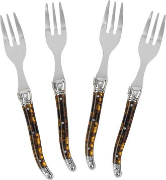 French Home Laguiole Set Of 4 Cake Forks
