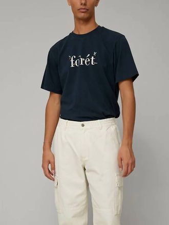 For&eacute;t Amber Bee T Shirt Top In Navy