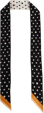 Fendi Multicolor Falena Dot Bandana Scarf