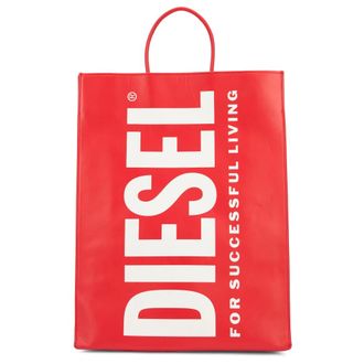 Diesel Tote Bags, male, Red, Size: ONE SIZE Tote Bag