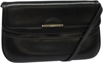 Bally Pre-owned Vintage schoudertas - Dames - Vintage Schoudertas - Zwart - ONE Size - Leer - Vintage