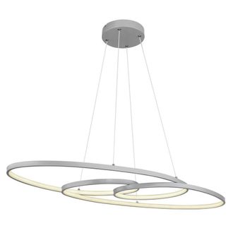 Netlighting Spira Pendant Ceiling Light Silver Colored Matt 2x LED 27006500K