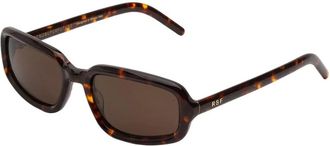Retro Superfuture Troll MCW 57 Zonnebril - unisex - Zonnebrillen - Bruin - 57 MM - Accessoires