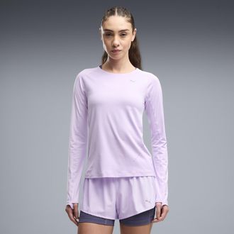 Puma Top da running RUN CLOUDSPUN da donna, Abbigliamento, Viola, 3XL