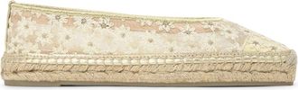 Castaner Paoli Espadrille Flats - Dames - Espadrilles - Wit - 37 EU - Leer - Schoenen