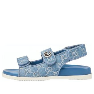 Mizuno (WMNS) Gucci GG Sandals Light Blue Denim 771575-FACUO-4646
